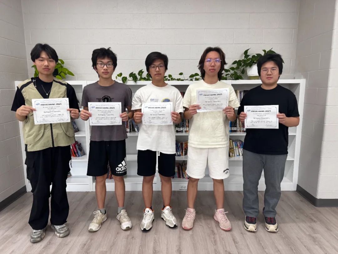 物理碗竞赛州团队第一！美国世外高中学子大放异彩